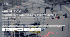 Desktop Screenshot of neks.pl